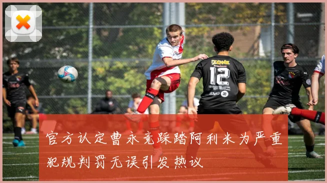 官方认定曹永竞踩踏阿利米为严重犯规判罚无误引发热议